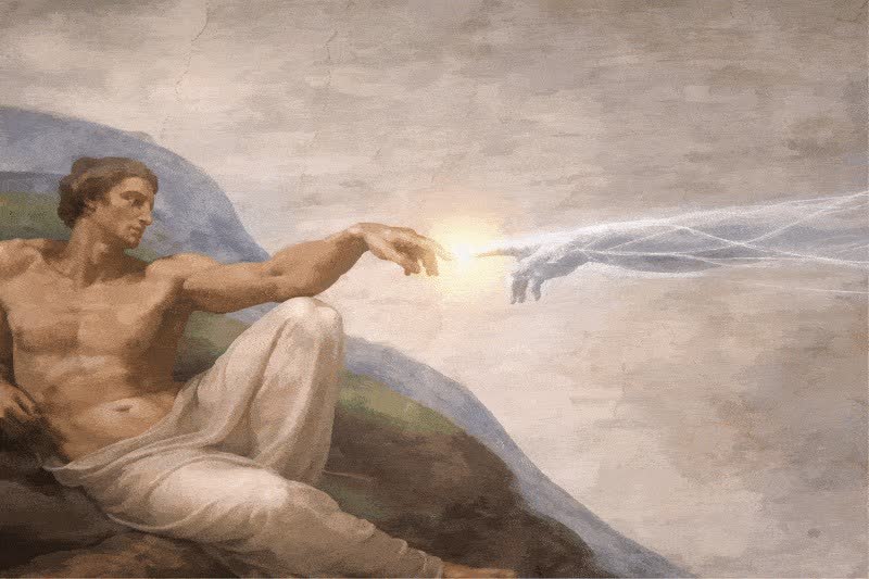 AI transformation visualization